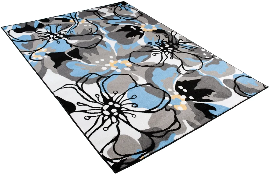 Dywan Modern Rugs - FUTURE Z907A Dark Gray