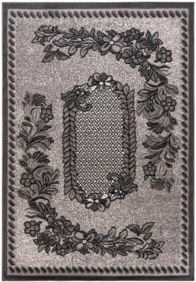 ywan Modern Rugs - Standard 7005-344 Gray