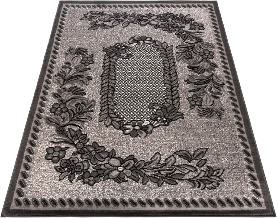 ywan Modern Rugs - Standard 7005-344 Gray