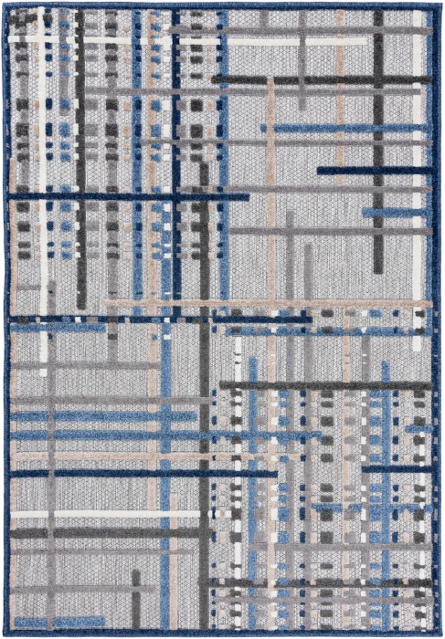 Dywan Modern Rugs - Unique EC86A Gray