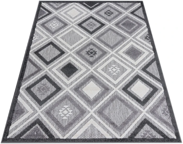 Dywan Modern Rugs - Unique ED38C Gray