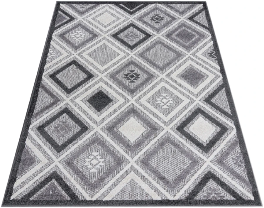 Dywan Modern Rugs - Unique ED38C Gray