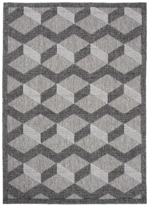 Dywan Modern Rugs - Unique FG40A Dark Gray