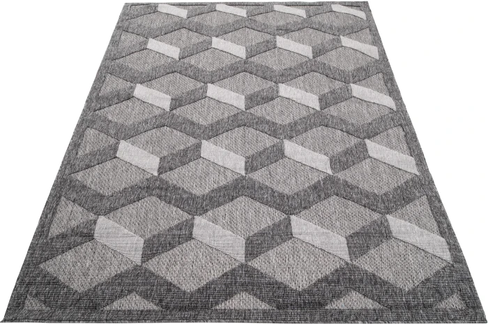 Dywan Modern Rugs - Unique FG40A Dark Gray