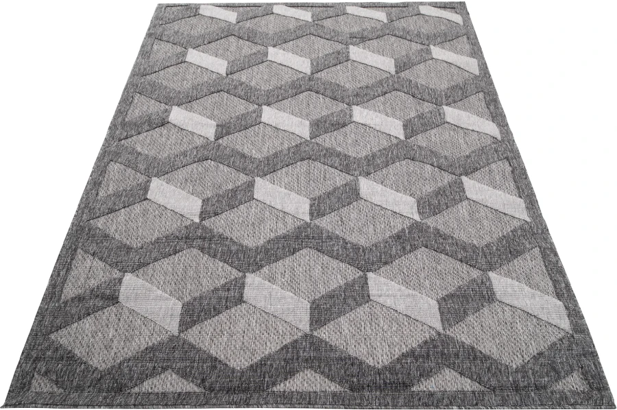 Dywan Modern Rugs - Unique FG40A Dark Gray