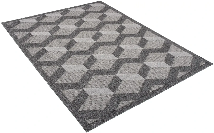 Dywan Modern Rugs - Unique FG40A Dark Gray