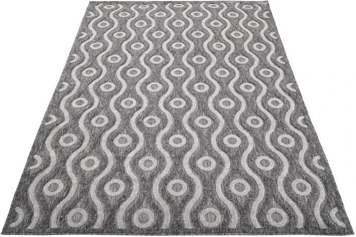 Dywan Modern Rugs - Unique FG81A Dark Gray