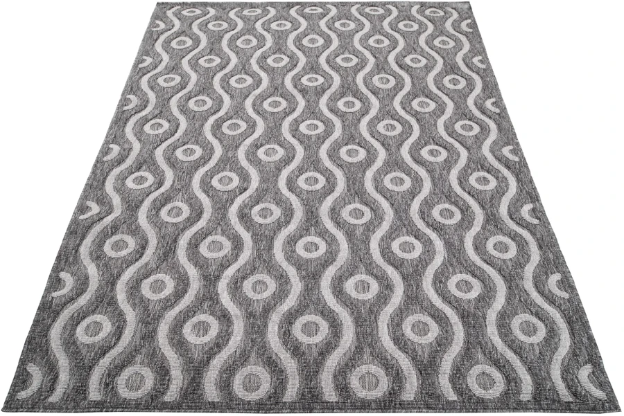 Dywan Modern Rugs - Unique FG81A Dark Gray