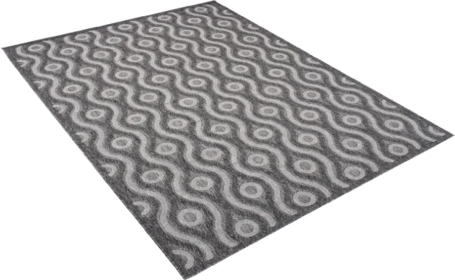 Dywan Modern Rugs - Unique FG81A Dark Gray