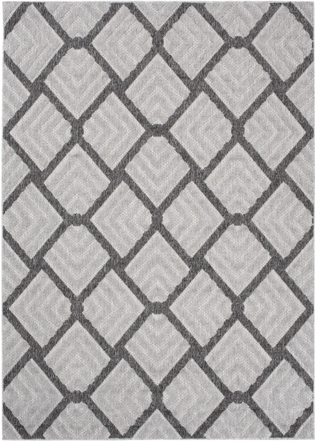 Dywan Modern Rugs - Unique T932A Light Gray