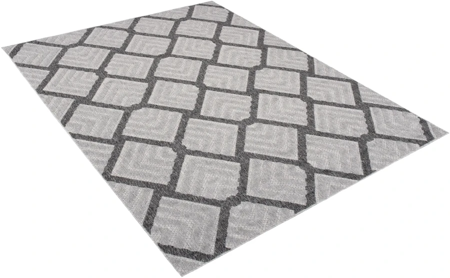 Dywan Modern Rugs - Unique T932A Light Gray