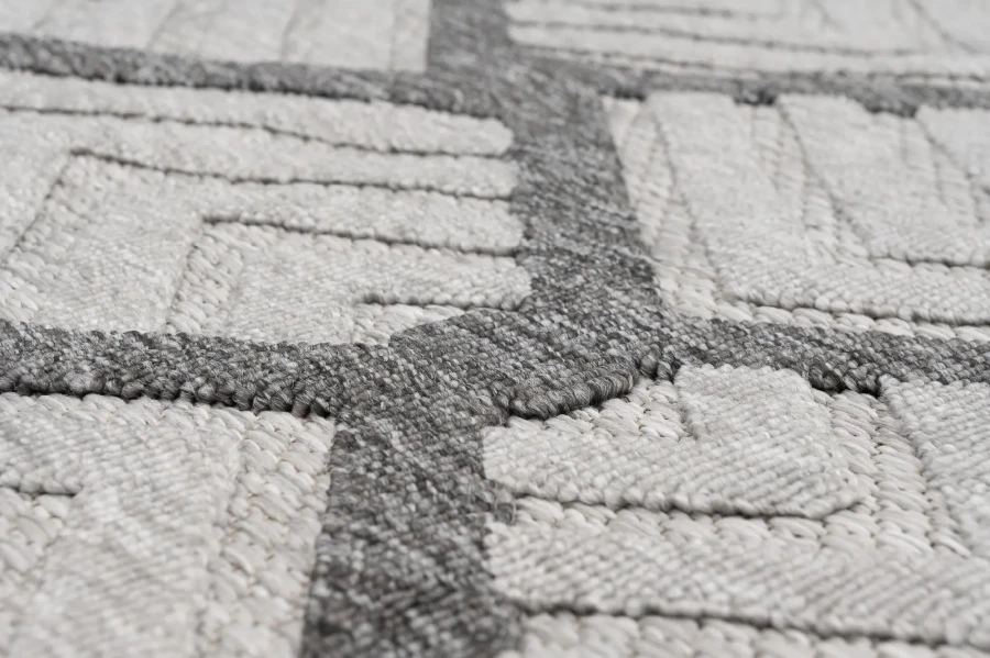 Dywan Modern Rugs - Unique T932A Light Gray