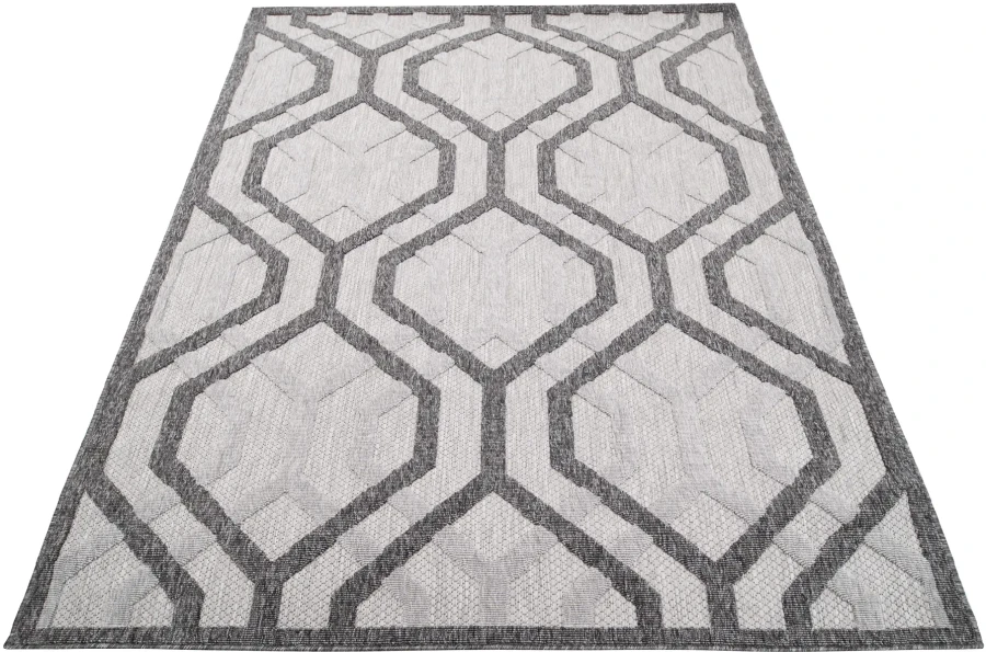 Dywan Modern Rugs - Unique T936A Light Gray