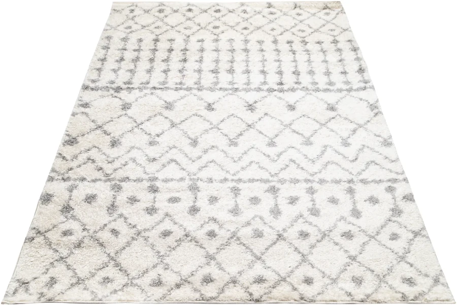 Dywan Modern Rugs - SHAGGY COLLECTION 4084B D.Silver