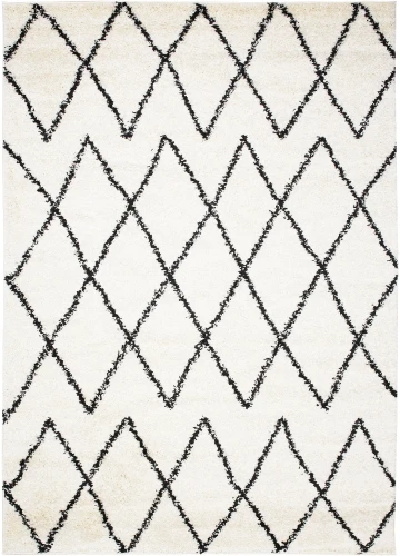 Dywan Modern Rugs - SHAGGY COLLECTION 6061A Black