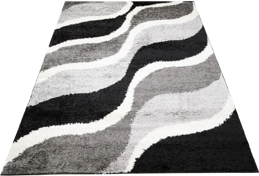 Dywan Modern Rugs - SHAGGY COLLECTION 7228A Black