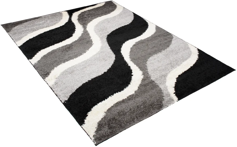 Dywan Modern Rugs - SHAGGY COLLECTION 7228A Black