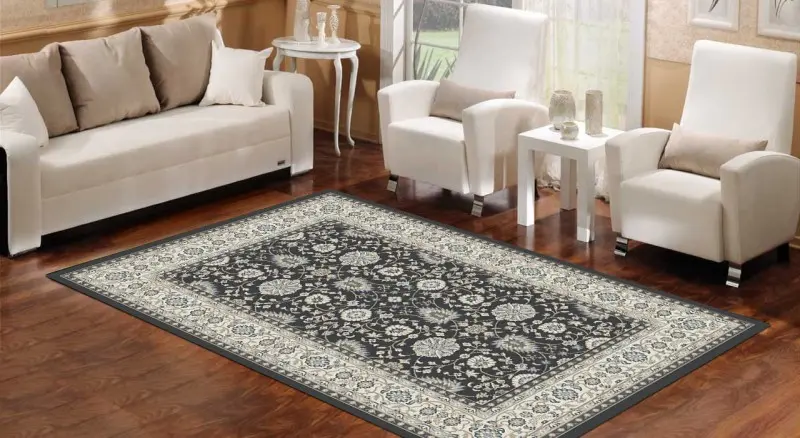 Dywan Modern Rugs - CLASSIC 2512A Anthracite