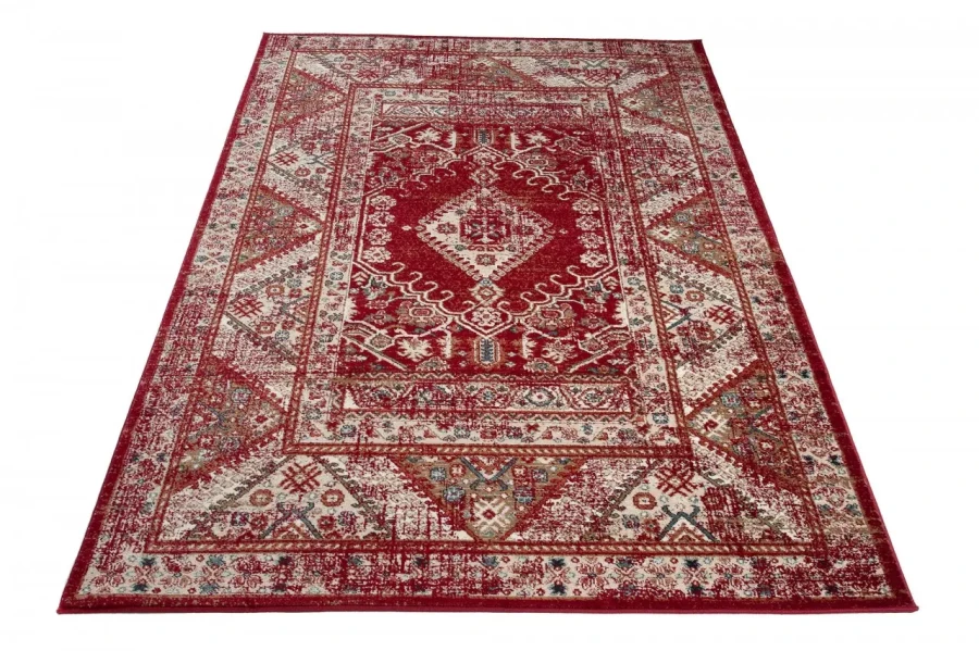 Dywan Modern Rugs - CLASSIC L429A Red
