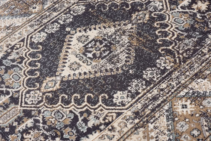 Dywan Modern Rugs - CLASSIC L429B Anthracite