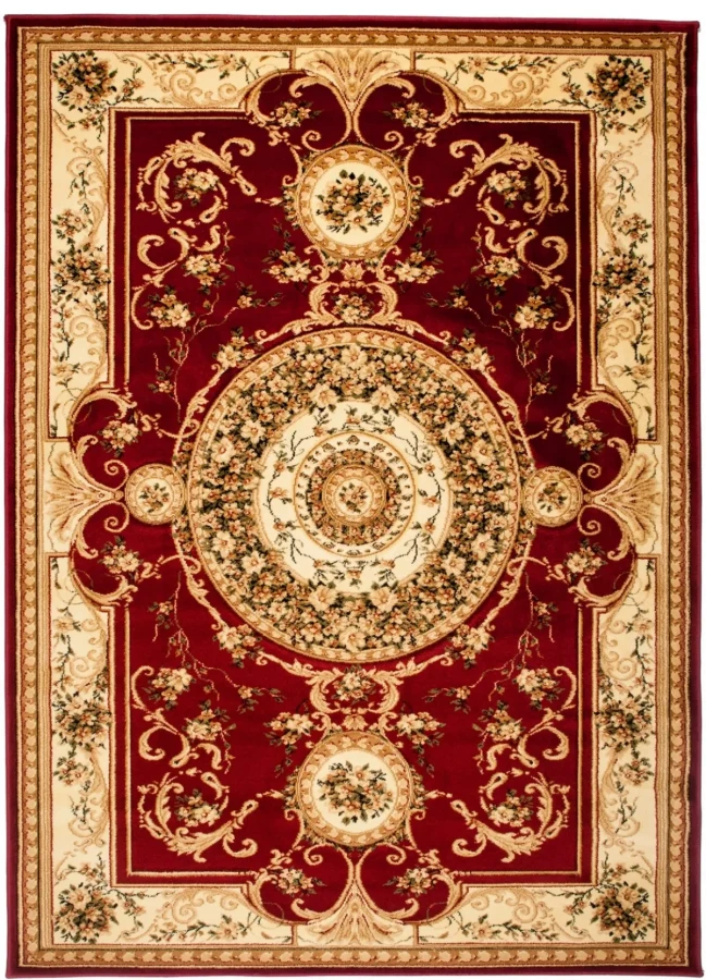 Dywan Modern Rugs - PREMIUM 6548A Red