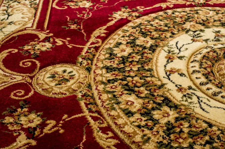 Dywan Modern Rugs - PREMIUM 6548A Red