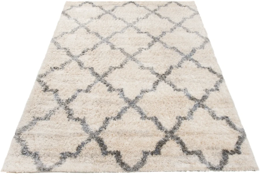 Dywan Modern Rugs - SHAGGY SOFT Q127A Cream