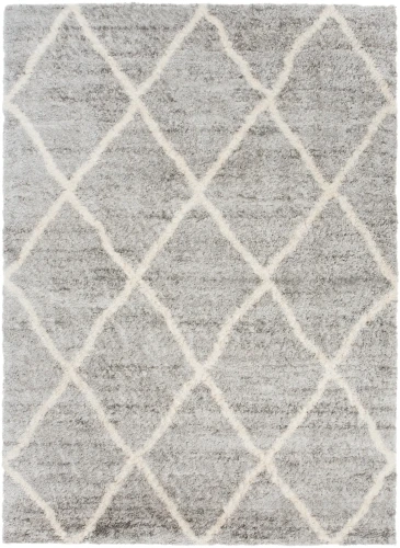 Dywan Modern Rugs - SHAGGY SOFT Q262A Gray