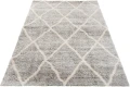 Dywan Modern Rugs - SHAGGY SOFT Q262A Gray
