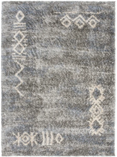 Dywan Modern Rugs - SHAGGY SOFT Q264A Dark Gray