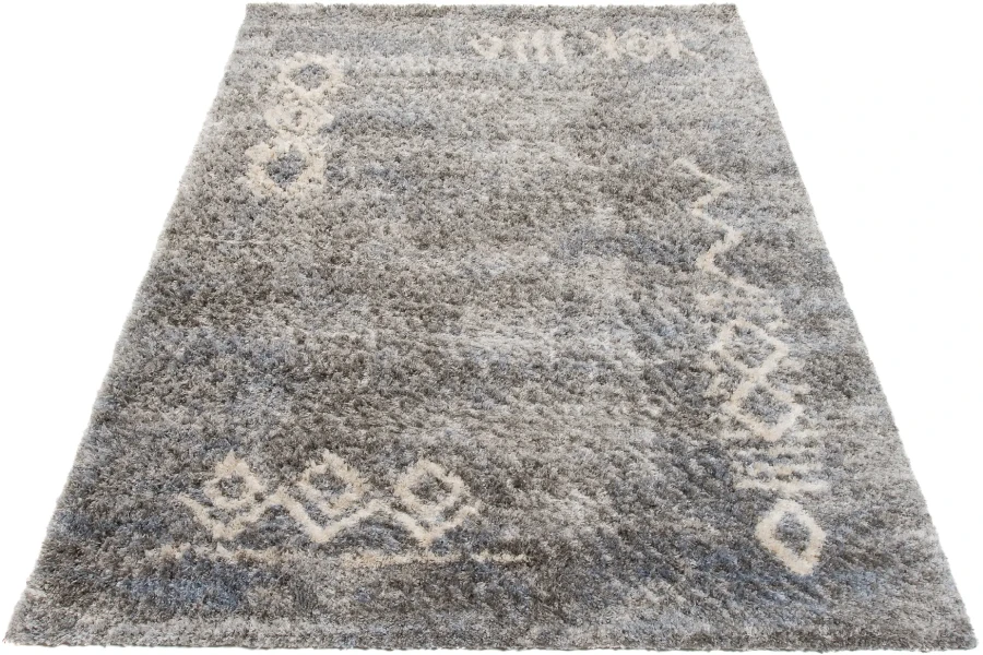 Dywan Modern Rugs - SHAGGY SOFT Q264A Dark Gray