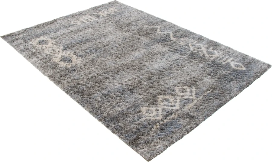 Dywan Modern Rugs - SHAGGY SOFT Q264A Dark Gray