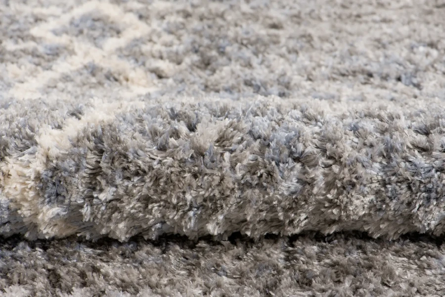 Dywan Modern Rugs - SHAGGY SOFT Q264A Dark Gray