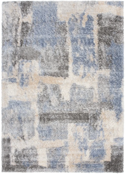 Dywan Modern Rugs - SHAGGY SOFT Q293A Blue