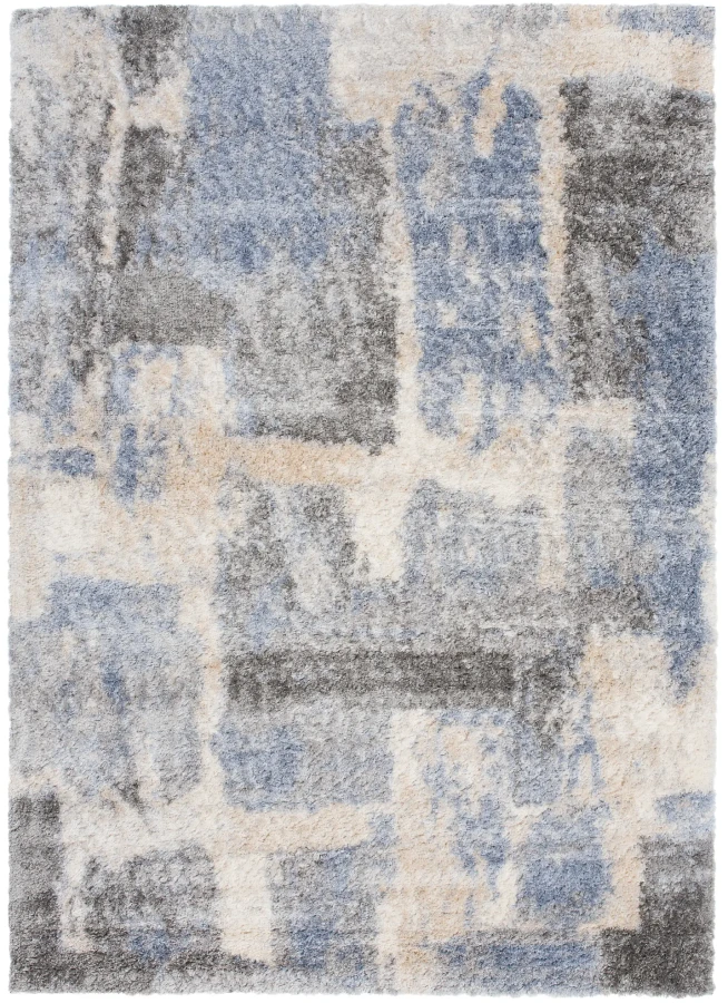 Dywan Modern Rugs - SHAGGY SOFT Q293A Blue