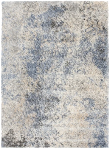 Dywan Modern Rugs - SHAGGY SOFT Q300A Blue