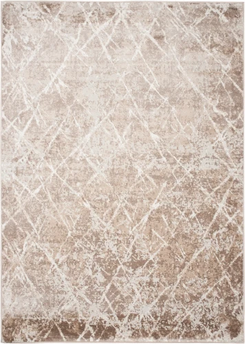 Dywan Modern Rugs - VARIOUS D054E White/Vizon