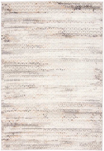 Dywan Modern Rugs - VARIOUS G494A White/D_Vizon