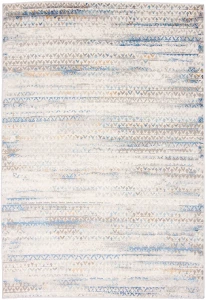 Dywan Modern Rugs - VARIOUS G494B White/D_Blue