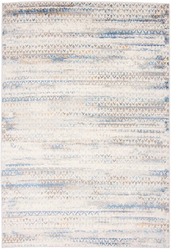Dywan Modern Rugs - VARIOUS G494B White/D_Blue