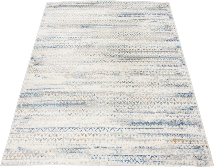 Dywan Modern Rugs - VARIOUS G494B White/D_Blue