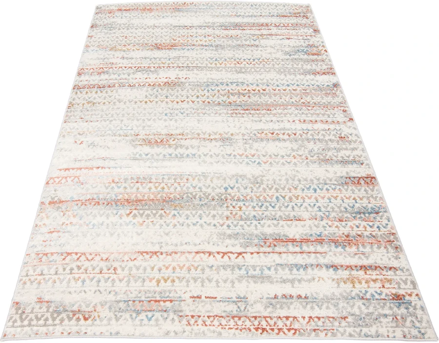Dywan Modern Rugs - VARIOUS G494C White/Salmon