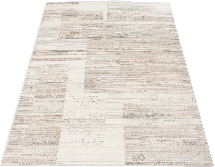 Dywan Modern Rugs - VARIOUS G498A White/D_Vizon