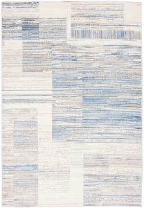 Dywan Modern Rugs - VARIOUS G498B White/D_Blue
