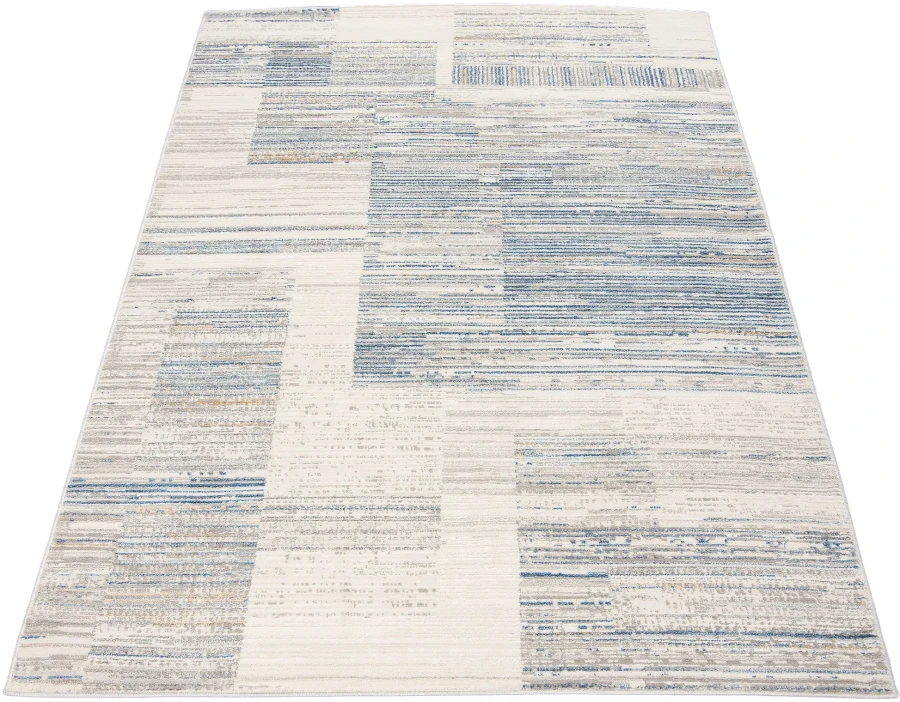 Dywan Modern Rugs - VARIOUS G498B White/D_Blue