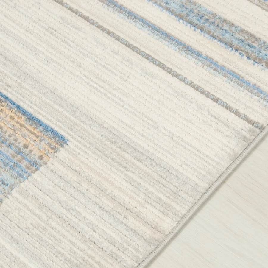 Dywan Modern Rugs - VARIOUS G498B White/D_Blue