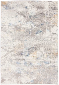 Dywan Modern Rugs - VARIOUS G500B White/D_Blue