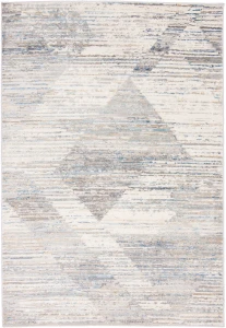Dywan Modern Rugs - VARIOUS G501B White/D_Blue