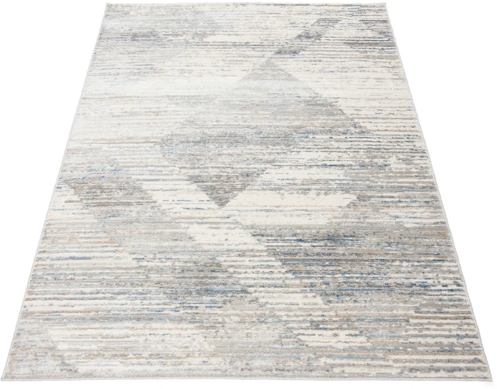 Dywan Modern Rugs - VARIOUS G501B White/D_Blue