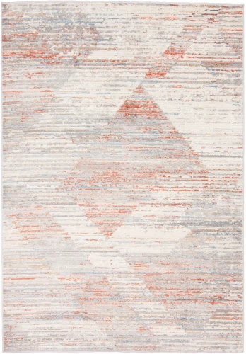 Dywan Modern Rugs - VARIOUS G501C White/Salmon
